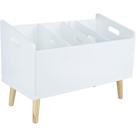 POJEMNIK ZA IGRAČE, BELO ŠKATLO S PREGRADAMI LOMOS