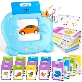   ZABAWKA ZA UČENJE ANGLEŠČINE Z INTERAKTIVNIM ČITALEM KART MIŠ