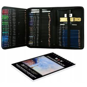 96-DELNI UMETNIŠKI SET ZA RISANJE IN SKICIRANJE