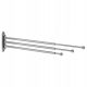 IKEA VOXNAN STOJALO ZA BRISAČE KROMIRANO 45 CM, 3 RAMIENNY, RAZTEGLJIVO