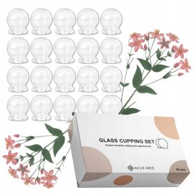 ZDRAVILNI KOMPLET KITAJSKIH STEKLENIH KUP