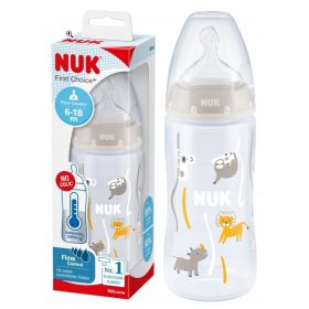 NUK butelka FIRST CHOICE PLUS 300 ml - Smoczek Flow Control