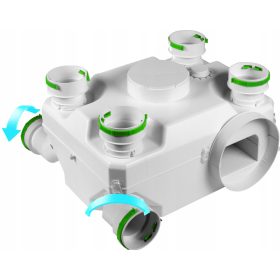   Kopalniški ventilator znamke Awenta CVU400HT s premerom 160 mm