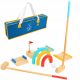 Mini golf set Tooky Toy za igro vrtne arkade 13 kosov