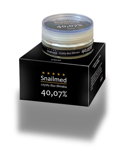 Snailmed krema s polžjo sluzjo za obnovitev kože, 15 ml