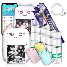 Mini Termalni Tiskalnik Foto Drukuš za Nalepke