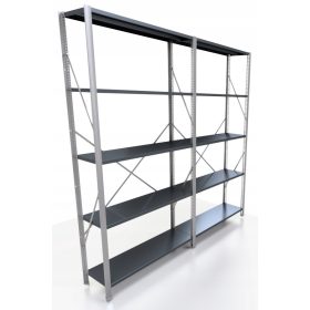 Kovinski skladiščni regal DODAS 200x185x30 cm