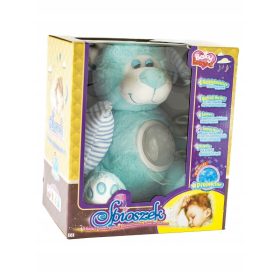 Modra otroška spalnica s projektorjem Madej