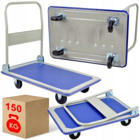 Vozilo za skladiščenje CONDOR 4-kolesno s platformo 150kg