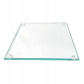    Stekleni pogrinjek za predstavitev hrane iz kaljenega stekla 4 mm 30x30