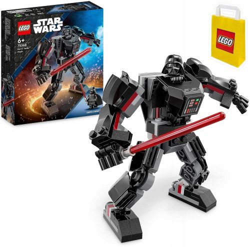 LEGO ZVEZDNE VOJNE 75368 Darth Vader-jev Mech + LEGO papirnata vrečka 001-2021-2022-2023-2024
