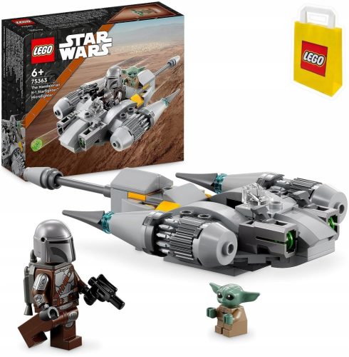 LEGO Star Wars 75363 Lovilec N-1 Mandalorjanca + LEGO papirnata vrečka