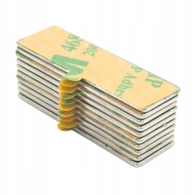 SuperMagneti N45 neodim magneti 30x10x1 mm 1,75 kg 10 kosov