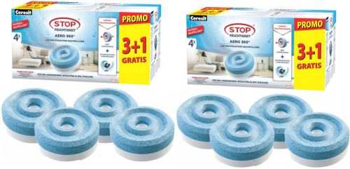 Ceresit Absorber vlage Aero 360, 8 tabletk po 450 g