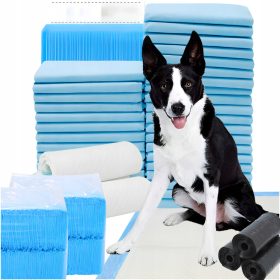   PODKLAD HIGIENICNI ZA PSE, VPOJNA PODLOGA ZA PSA, UČINKOVITE BLAZINICE ZA UČENJE LULANJA 100 KOS