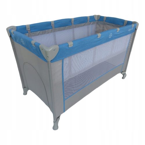 Prenosna posteljica Baby-Coo 60 x 120 cm, modri odtenki