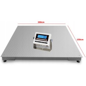 Waga platformna Bielskie Wagi 3000 kg x 1000 g