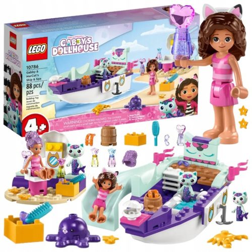 LEGO Zabavni komplet Gabi in hišica za mačke 1078656 LEGO LADJA IN SPA GABI DOLLHOUSE SIRENSKA MAČJA HIŠA OTROŠKI KOMPLET