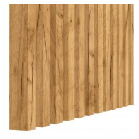   3D Dekorativne Stenske Plošče 28x37mm - Hrast Craft Zlato Naravno