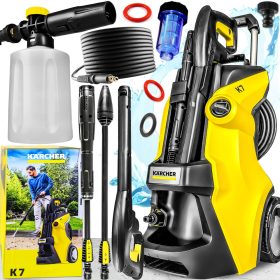   Močan visokotlačni čistilec Kärcher K7 Power 180 bar Turbo Power 3000W + puhalo pene