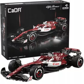   CADA KONSTRUKCIJSKI BLOKI ALFA ROMEO FORMULA F1 ORLEN RDEČA DIRKALNA VOZILA 1868 DELČKOV EL