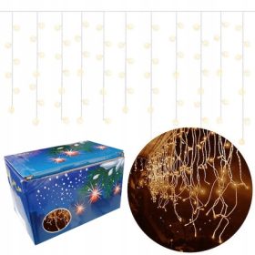   Svetlobna zavesa s 300 LED lučkami za notranjo in zunanjo uporabo