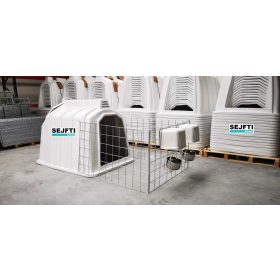 Lopa za teličke z ograjo SEJFTI