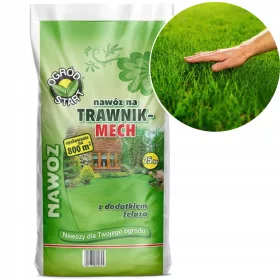   Optimized name: Gnojilo za trato z mahom "Lawn Moss" z železom, granulat za 800m2 25kg

Optimized description: 
Gnojilo za trato z mahom "Lawn Moss" je granulirano večkomponentno gnojilo, obogateno z 