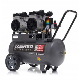   Profesionalni tih brezoljni kompresor Tagred TA3385 50 litrov 10 bar 4T