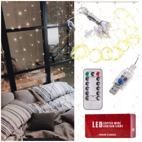 Božične lučke za drevo 300 LED 3m Toplo Bela