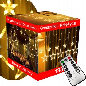 JP Max Gwiazda 101 LED svetlobna zavesa - 200 lučk