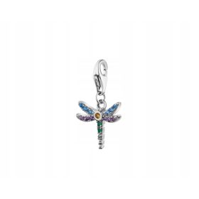 Srebrni obesek z obeskom kačjih pastirjev