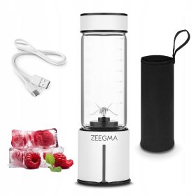   Zeegma Vitamine Go Plus Beli 465 ml 300W Brezžični Mešalnik