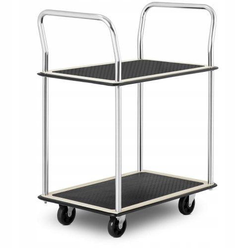Servisni voziček z 2 policami 72x43cm 120kg MSW-PW-120