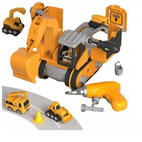 Gradbeni set z električno vrtalno koparko 35 kosov