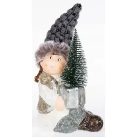   BOŽIČNA OKRASKA, KERAMIČNA FIGURICA ZA DEKORACIJO IN DARILNE NAMENE