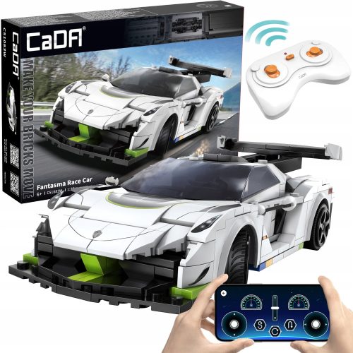 Kocke za izgradnjo CaDA Daljinski dirkalnik Auto Fantasma 322 EL. DUAL
