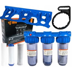    IBO Dambat filter 1" SET FILTER S KLJUČEM IN ROČAJEM KARTUŠE 3 l