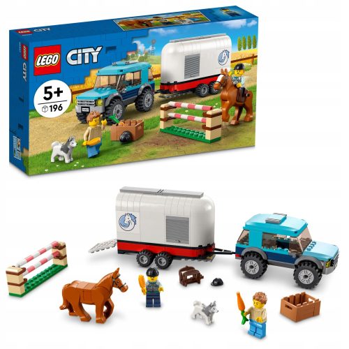 LEGO City Transportna prikolica za konje 60327