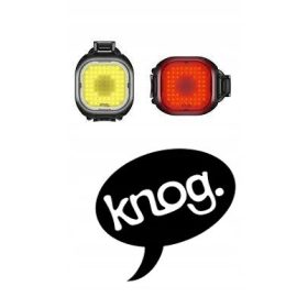 Knog Blinder Mini Square Twinpack 50 + 30 lm luč za kolo