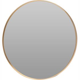    Ogledalo Home Styling Collection, stensko, krog, kovinski okvir, 50 x 50 mm