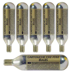 Kartuša Roto CO2 16g za črpalko kolesa z rumenim navojem
