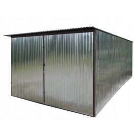   Pločevinasta garaža 3x5 ALUCYNK vključena v ceno pocinkane armirano pločevinaste garaže