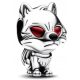 Zapenjalni obesek Direwolf Ghost Game of Thrones Srebrni S925