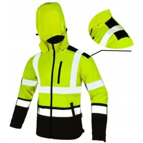 Rumena Softshell Jakna ART.MAS SOFTREF Velikost S