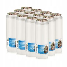   Oljni vložki za sveče Visokokakovostni Novena sveče 7 dni N-7 (12 kosov)