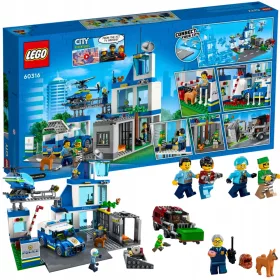 LEGO City 60316 Policijska postaja + navodila