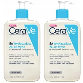 CERAVE SA Vlažilni in gladek gel za umivanje, 473 ml