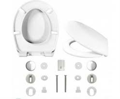 WC deska Hamberger bela duroplast