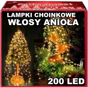   Božične lučke za novoletno jelko Operarum 2 m 101 - 200 lučk